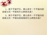 高中数学第二章 点、直线、平面之间的位置关系 2.2.4平面与平面平行的性质课件 新人教A版必修2