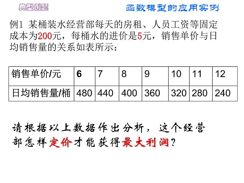 高中 数学 人教版新课标A   必修1  第三章 函数的应用3.2.2函数模型及其应用（二）课件04