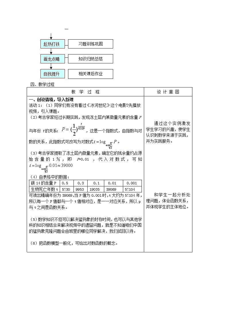 高中数学 2.2.2 对数函数及其性质教案2 新人教A版必修102
