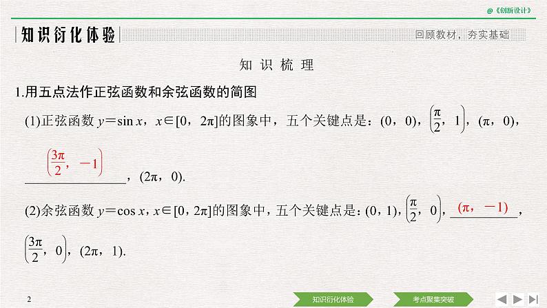 人教版高三理数一轮课件  第四章 第4节 三角函数的图象与性质02