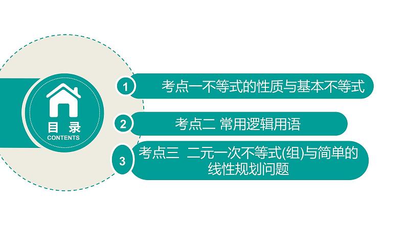 2020版高考理数：专题（7）不等式 课件02