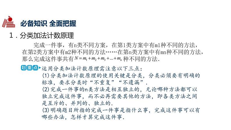 2020版高考理数：专题（11）计数原理 课件第4页