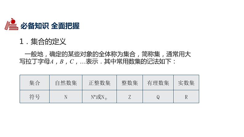 2020版高考理数：专题（1）集合与常用逻辑用语 课件第4页