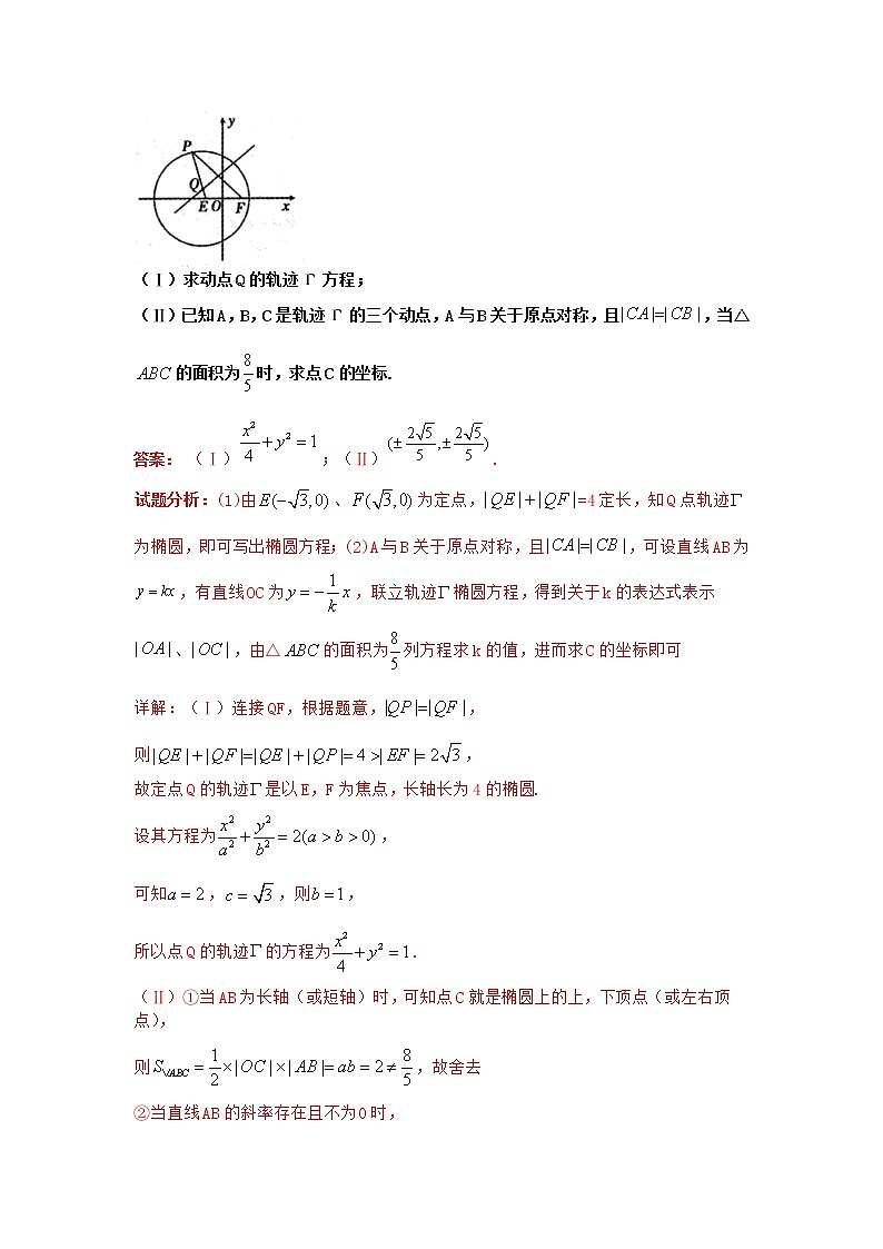 专题13：2020-2021学年高二年级数学上学期期末复习通关秘笈直线与椭圆的位置关系解析版02