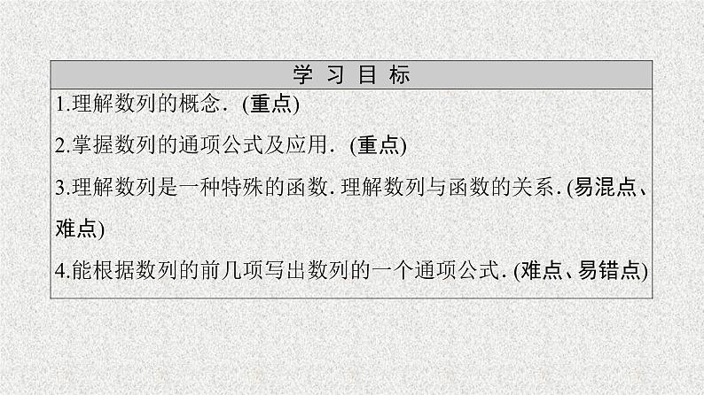 2020-2021学年新教材人教A版选择性必修第二册     4.1 第1课时　数列的概念及简单表示法    课件（57张）02