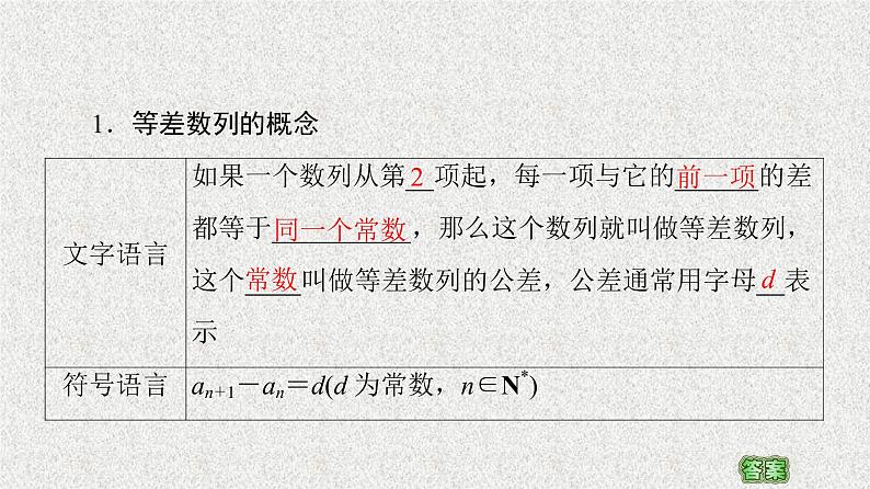 2020-2021学年新教材人教A版选择性必修第二册     4.2.1 第1课时　等差数列的概念及简单表示    课件（52张）05