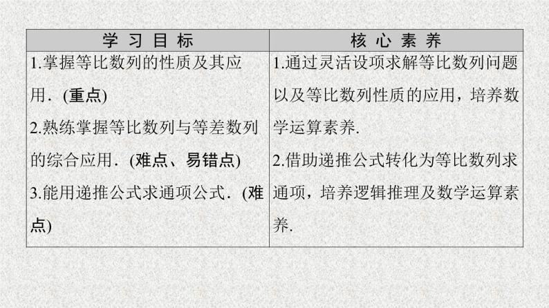 2020-2021学年新教材人教A版选择性必修第二册     4.3.1 第2课时　等比数列的性质    课件（57张）02