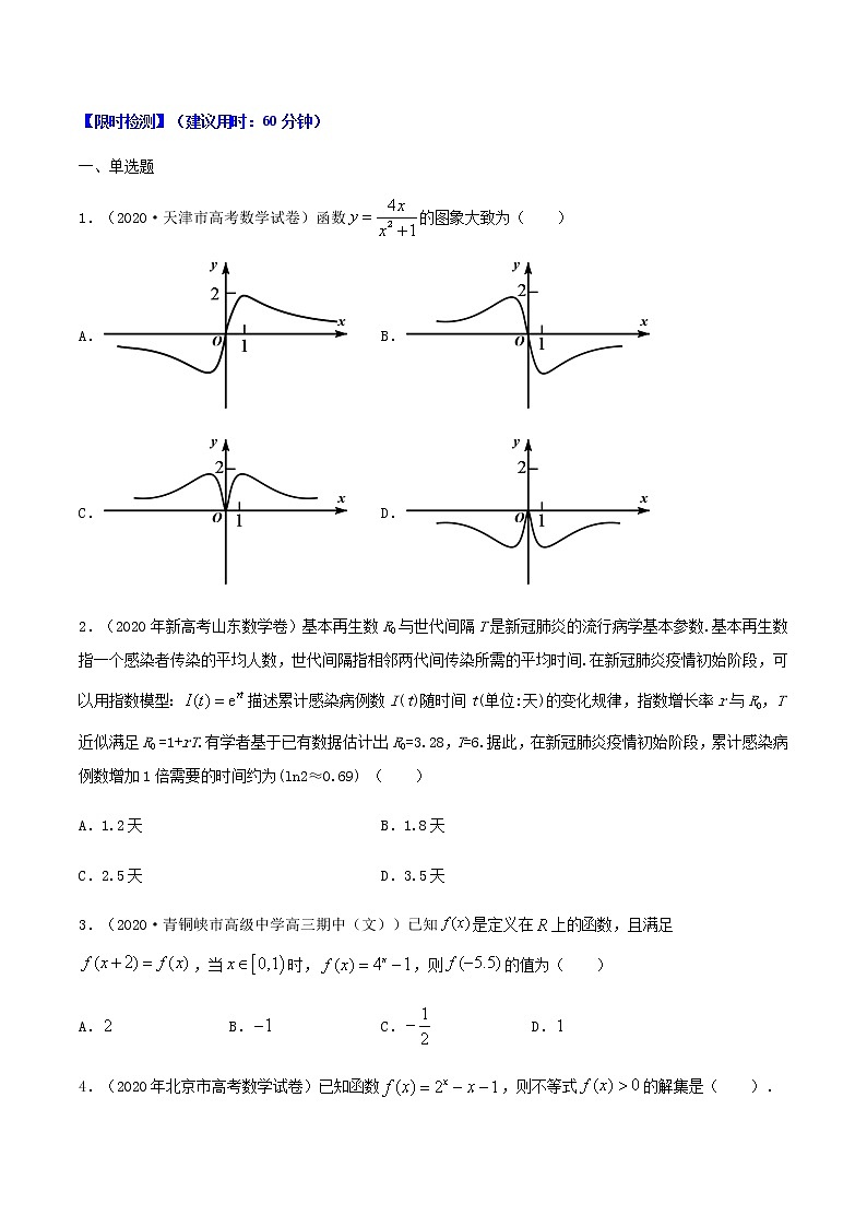 热点04   函数及其性质-2021年高考数学【热点·重点·难点】专练(新高考)03