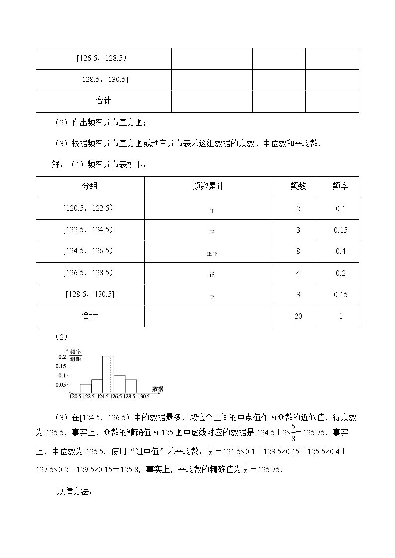 第五章 统计与概率 5.1.4用样本估计总体 （课件PPT+教案+学案）03
