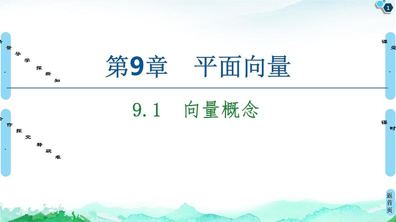9.1　向量概念 课件01