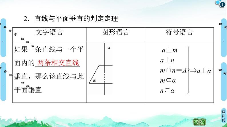 13.2.3　第2课时　直线与平面垂直 课件06