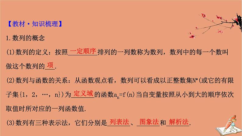 2021版新高考数学一轮复习第七章数列7.1数列含递推公式课件新人教B版202011231152第4页