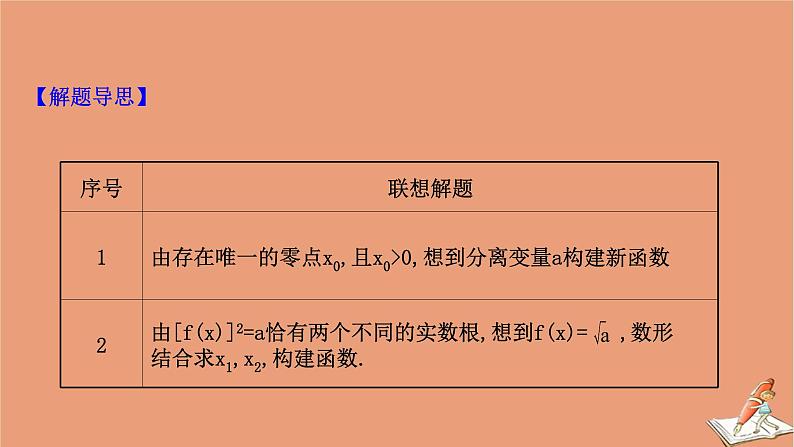 2021版新高考数学一轮复习第三章导数及其应用3.4.3导数的存在性问题课件新人教B版20201123116405