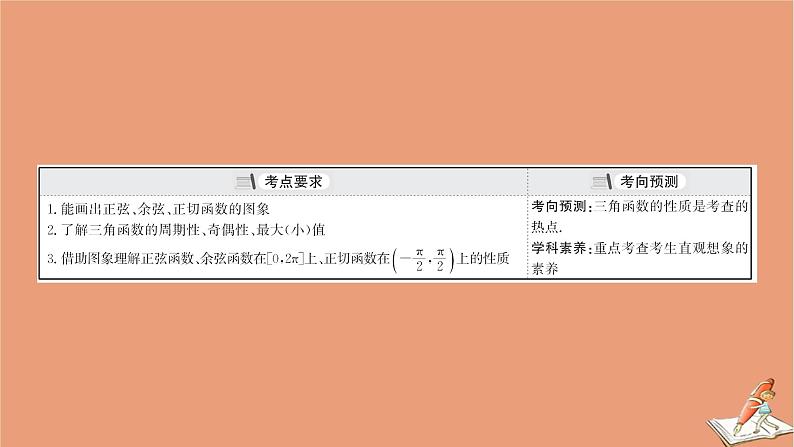 2021版新高考数学一轮复习第四章三角函数解三角形4.4三角函数的图象与性质课件新人教B版20201123117903