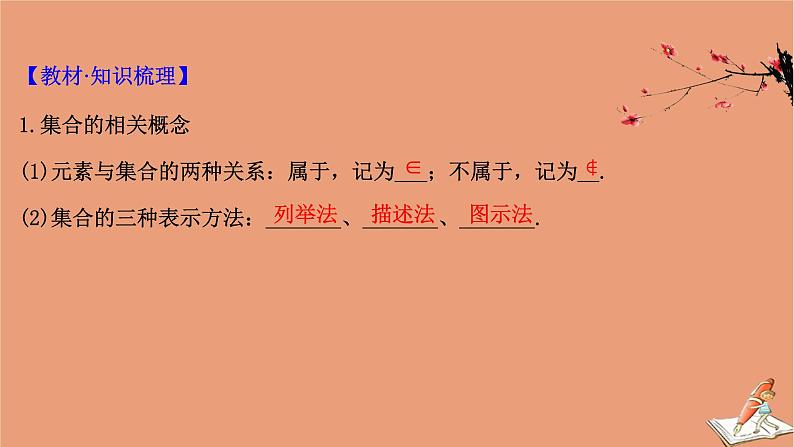 2021版新高考数学一轮复习第一章集合与常用逻辑用语1.1集合课件新人教B版20201123118704