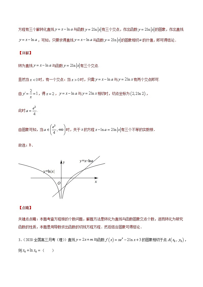 专题五 导数的运算及在函数性质中的应用-2021届高三《新题速递•数学》12月刊（江苏专用 适用于高考复习）03