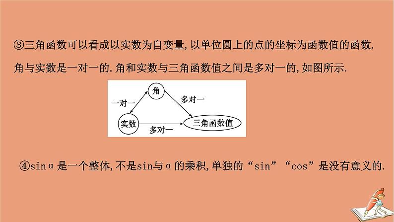 2020_2021学年新教材高中数学第一章三角函数1.4.1单位圆与任意角的正弦函数余弦函数定义课件北师大版必修第二册202012101229第6页