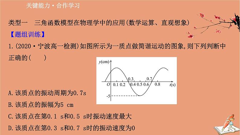 2020_2021学年新教材高中数学第一章三角函数1.8三角函数的简单应用课件北师大版必修第二册20201210123803