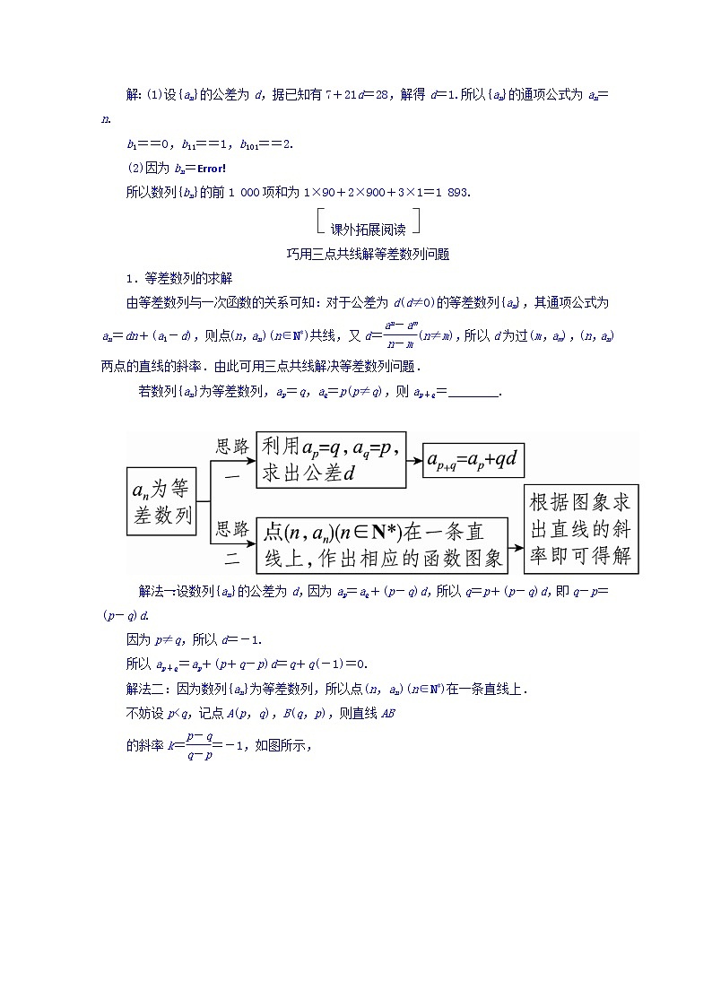 2018版高考数学（人教a版理科）一轮复习真题演练集训：第六章　数列 6-2 word版含答案02