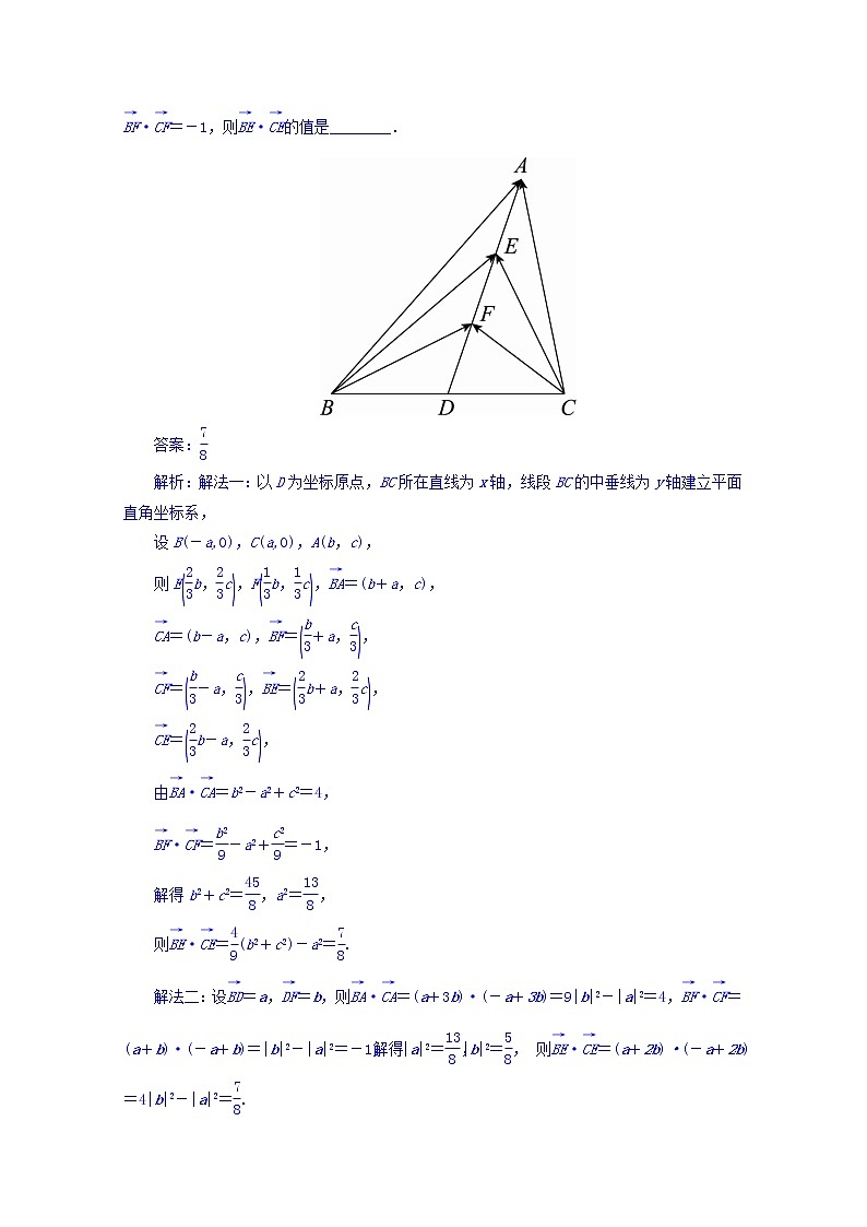 2018版高考数学（人教a版理科）一轮复习真题演练集训：第五章　平面向量 5-4 word版含答案03