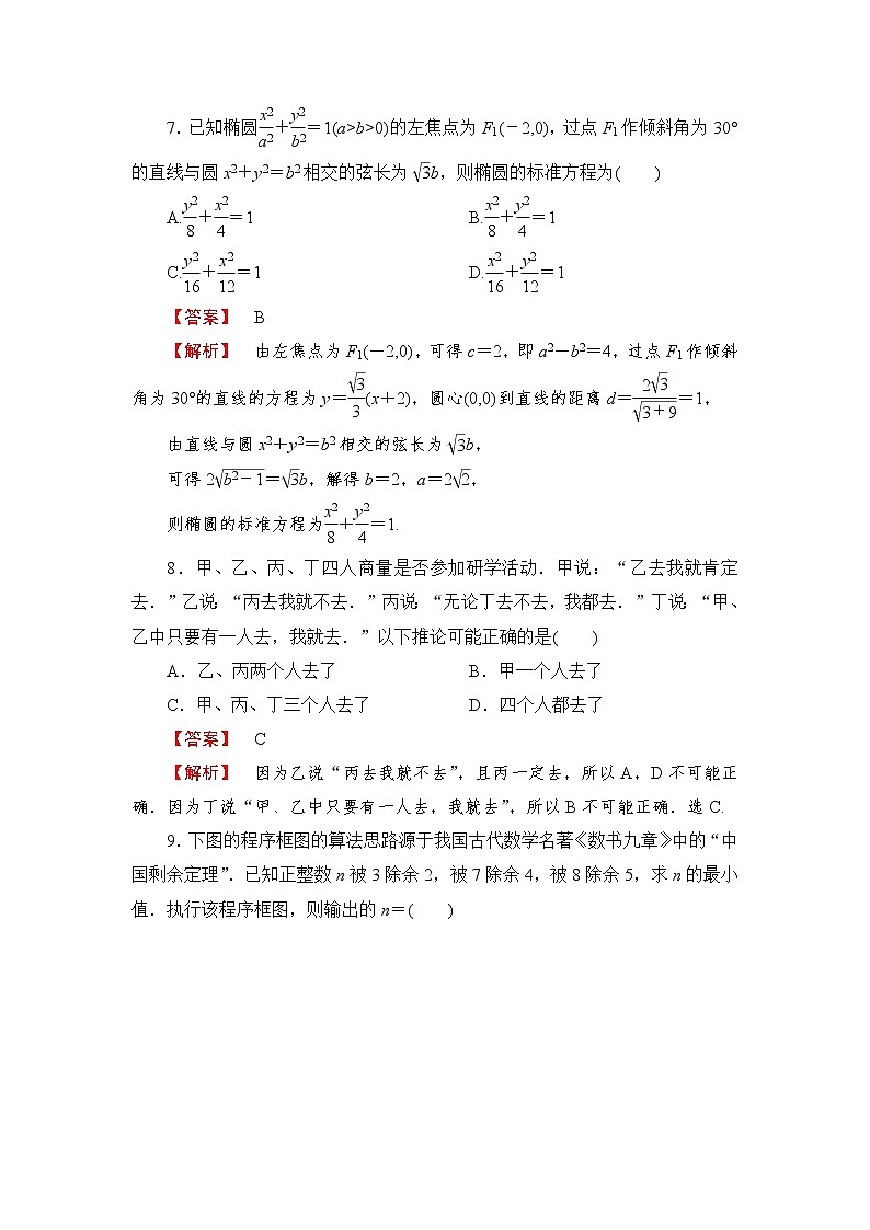 第三轮冲刺必刷仿真卷04-2020年高考数学（文）三轮冲刺必刷卷（3练1模拟）（四）03