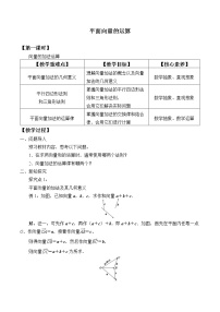 高中数学人教A版 (2019)必修 第二册6.2 平面向量的运算获奖教案