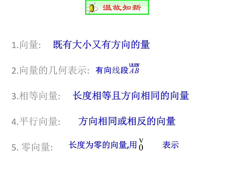 高中数学人教A版必修2： 平面向量的加法运算课件02