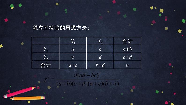 高二数学 人教B版 选修2-3 第三章 3.1 独立性检验（2）-2ppt07