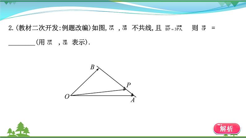 苏教版必修二 高中数学第9章9.3.1平面向量基本定理课件PPT08