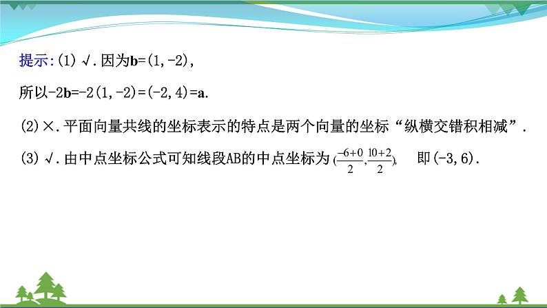 苏教版必修二 高中数学第9章9.3向量基本定理及坐标表示课件PPT第7页