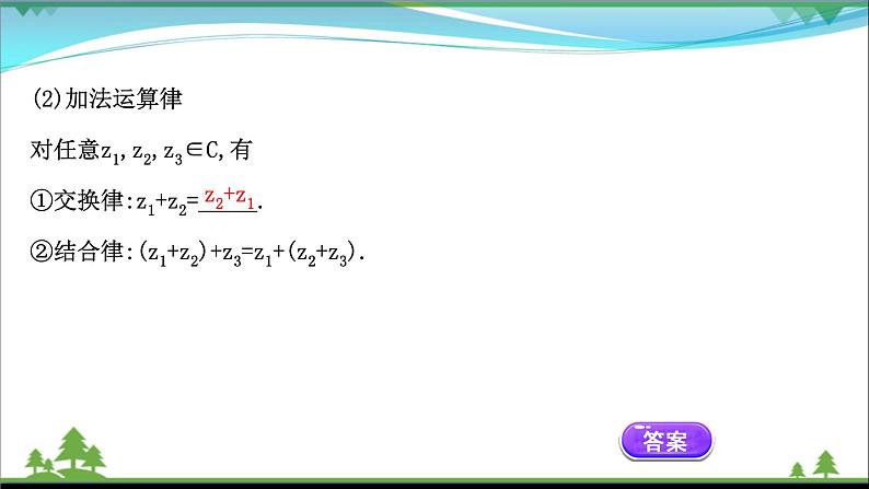 苏教版必修二 高中数学第12章12.2.1复数的加减运算课件PPT第5页