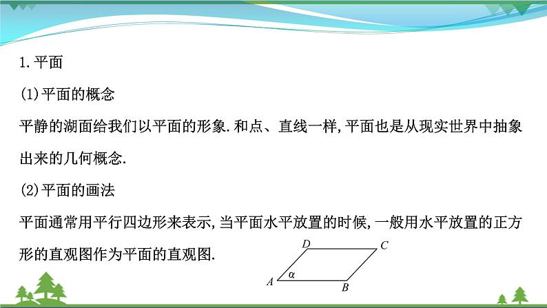 苏教版必修二 高中数学第13章13.2.1平面的基本性质课件PPT04
