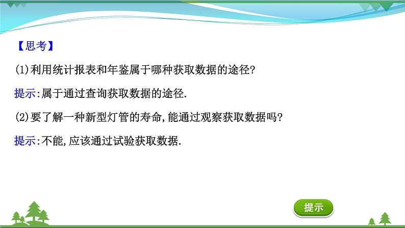 苏教版必修二 高中数学第14章统计14.1获取数据的基本途径及相关概念课件PPT04