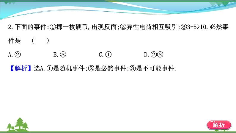 苏教版必修二 高中数学第15章15.1随机事件和样本空间课件PPT07