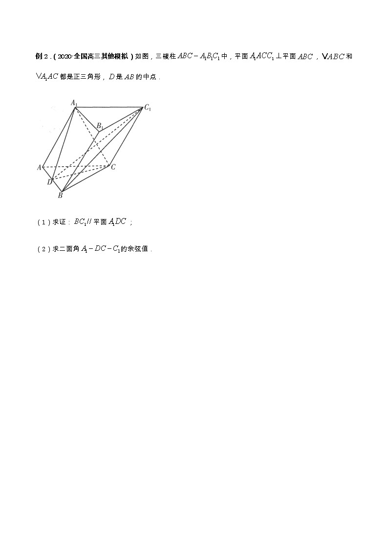 专题10 立体几何（重难点突破）学生版第3页