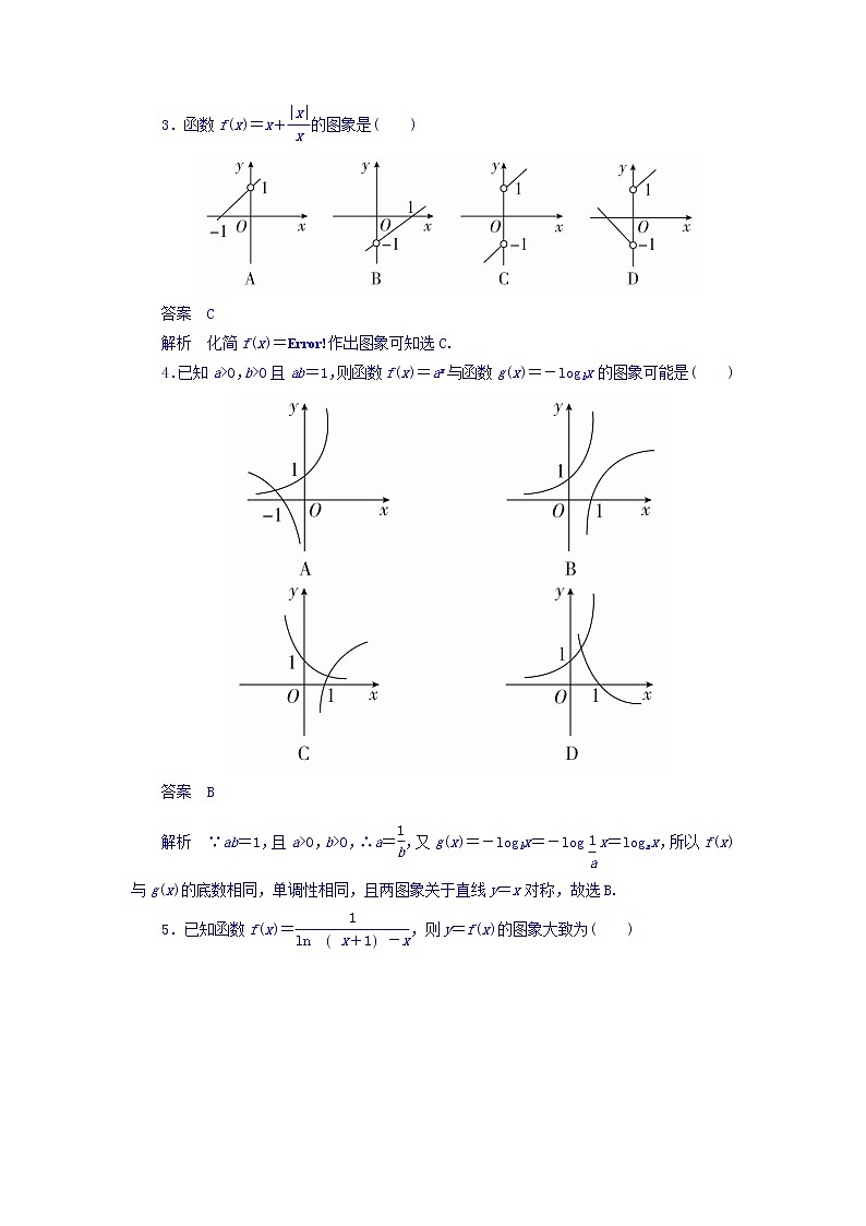 2021年高考考点完全题数学（文）考点通关练习题 第二章 函数、导数及其应用 11 word版含答案第2页