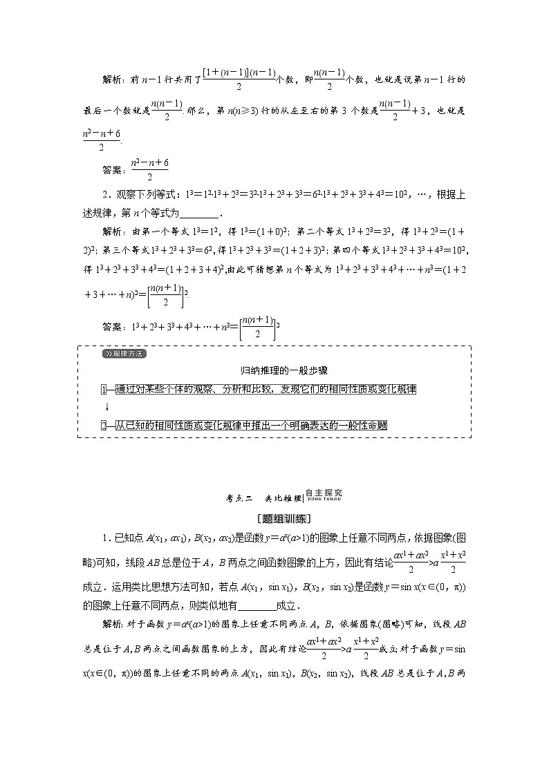 高三数学人教版a版数学（理）高考一轮复习教案：6.5 合情推理与演绎推理 word版含答案03