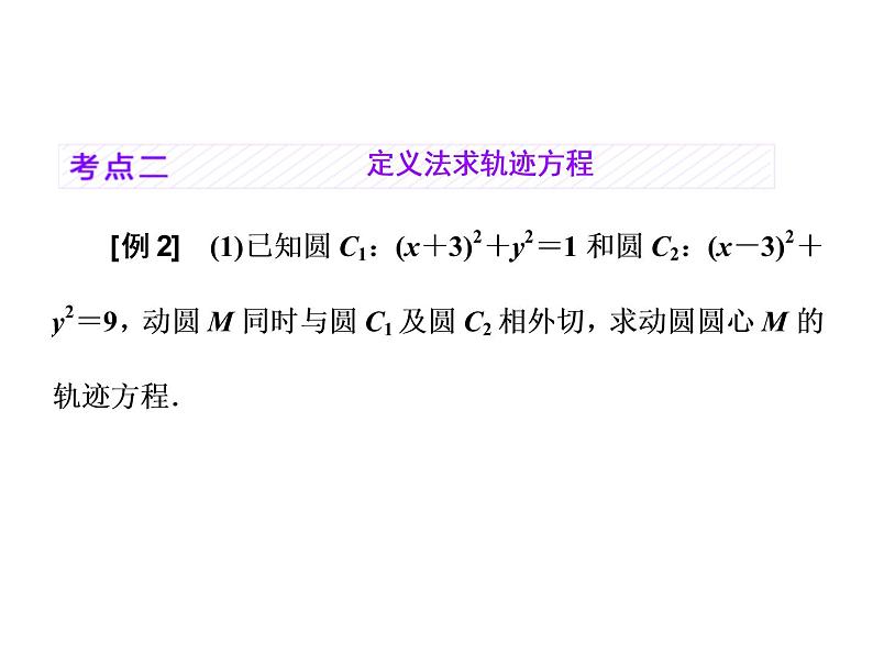 2021高考数学（理）大一轮复习课件：第九章 解析几何 第七节 曲线与方程第8页
