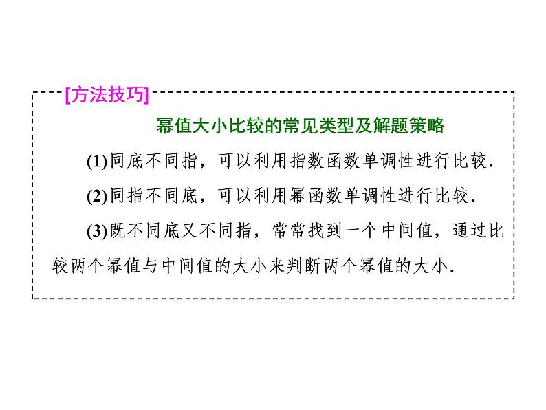 2021高考数学（理）大一轮复习课件：第二章 函数的概念与基本初等函数ⅰ 第四节 二次函数与幂函数08