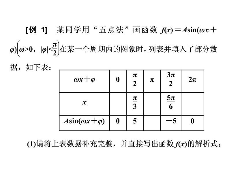 2021高考数学（理）大一轮复习课件：第四章 三角函数、解三角形 第四节 函数y＝asin（ωx＋φ）的图象及三角函数模型的简单应用第7页