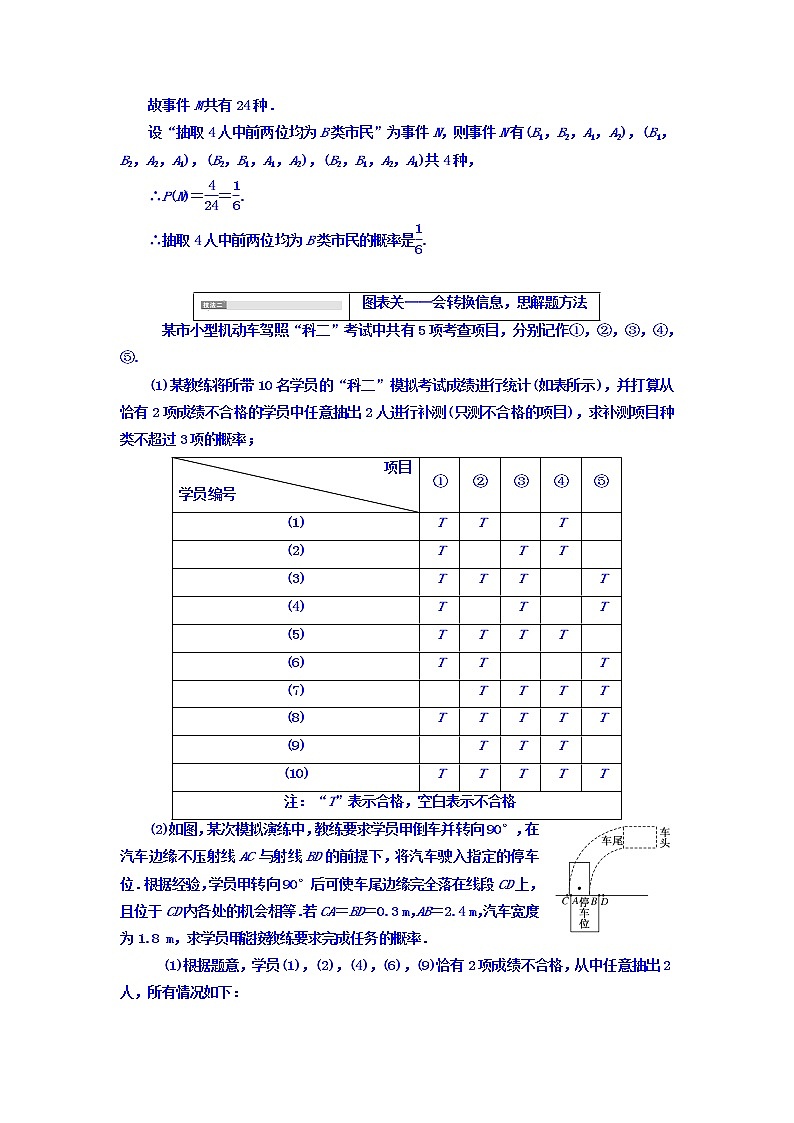 2021高考数学（文）大一轮复习习题 冲刺985 压轴题命题区间（七） 概率与统计 word版含答案03