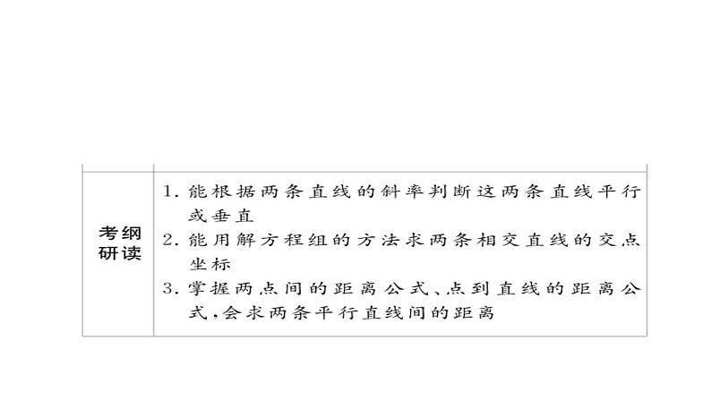 2021年高考考点完全题数学（理）考点通关练课件 第七章　平面解析几何 50第3页