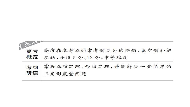 2021年高考考点完全题数学（理）考点通关练课件 第三章　三角函数、解三角形与平面向量 2403