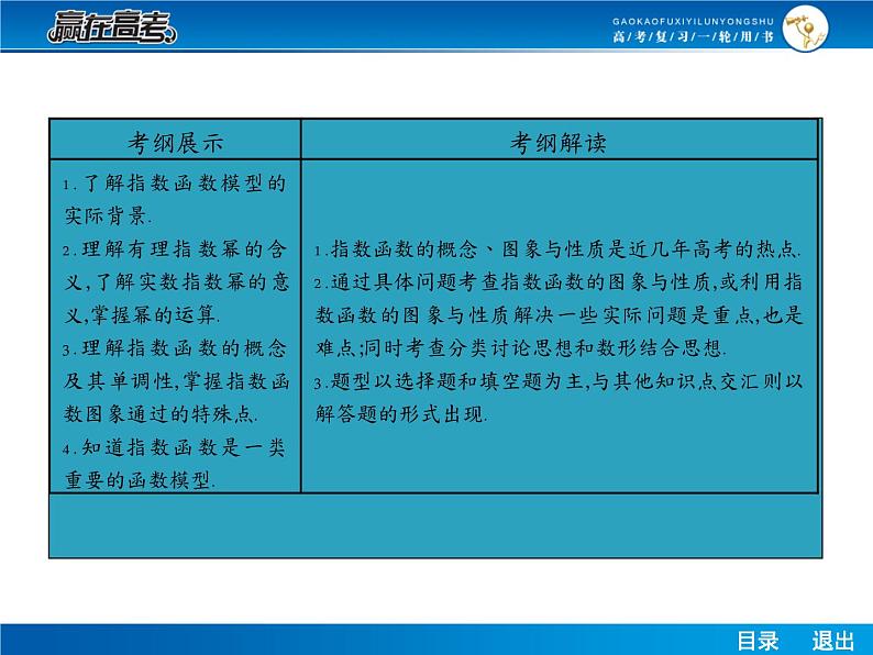 高考数学（理）一轮课件：2.4指数与指数函数02