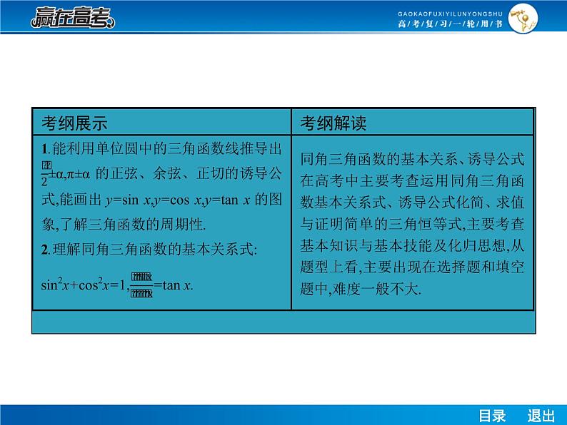 高考数学（理）一轮课件：4.2同角三角函数的基本关系及诱导公式02
