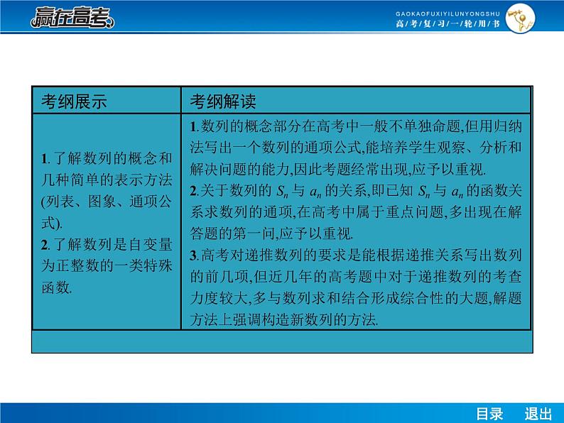 高考数学（理）一轮课件：6.1数列的概念及简单的表示法03