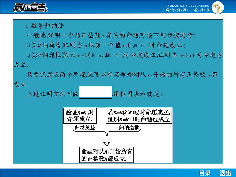 高考数学（理）一轮课件：11.4数学归纳法第5页