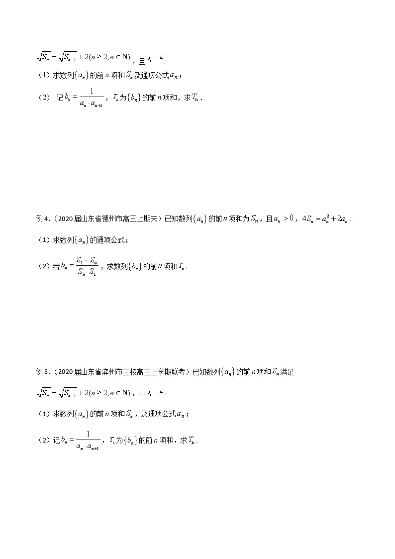 专题36 运用裂项相消法求和-2021年高考数学微专题复习（新高考地区专用）练习02