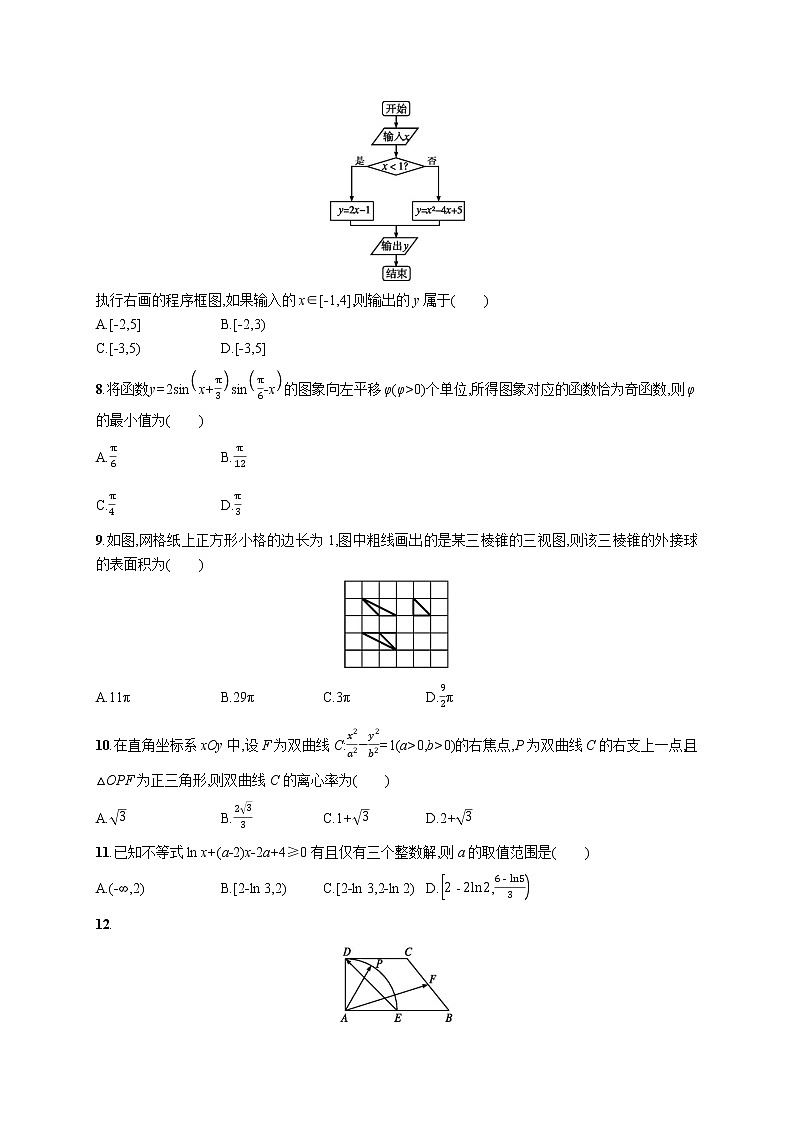 2021高考模拟卷(理科数学)4 含答案第2页