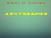 高中数学 2.3.2直线与平面垂直的性质课件 新人教A版必修2